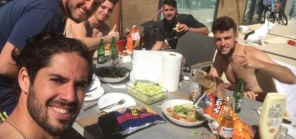 Video: ¡Nuevo guiño al Barça! Así celebra Isco la victoria de su equipo en Leganés