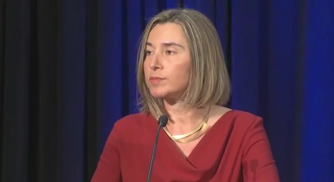 Ministras de Defensa se reúnen con la Alta Representante para la Unión Europea