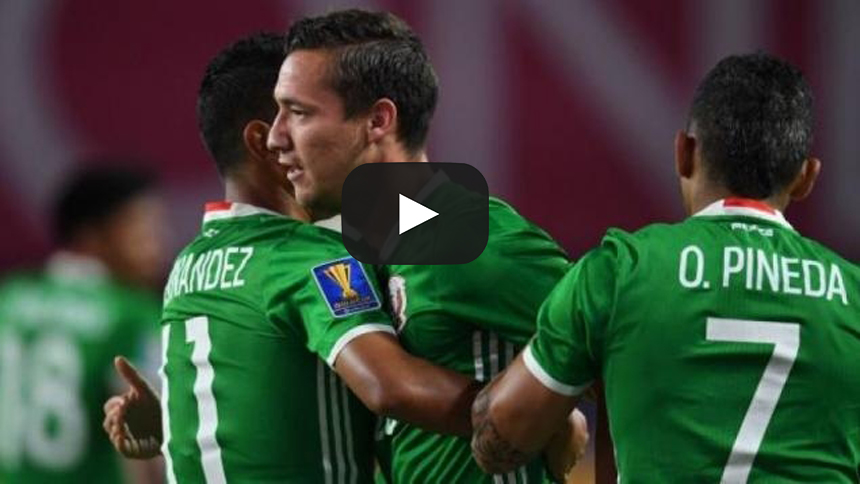México vence 1-0 goles a la selección de Honduras