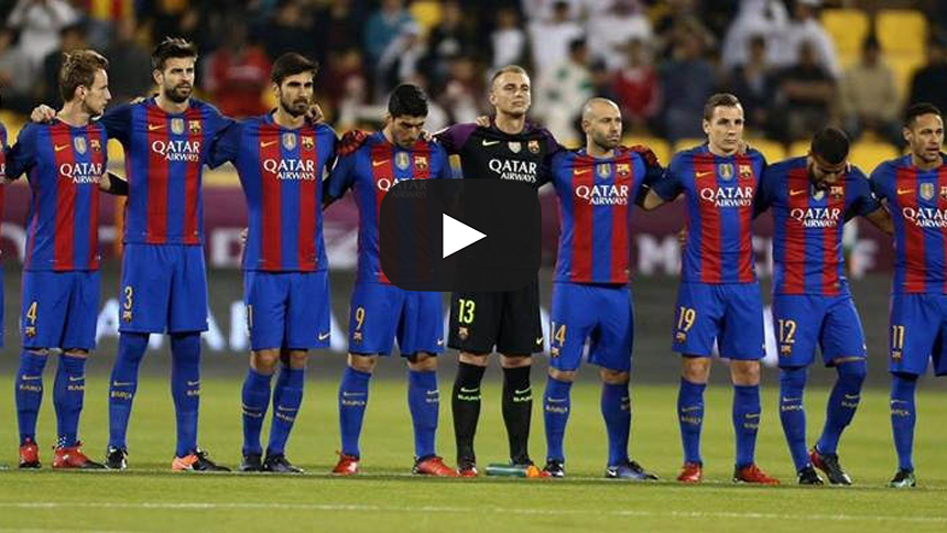 despedida de Lionel Messi a su amigo Neymar