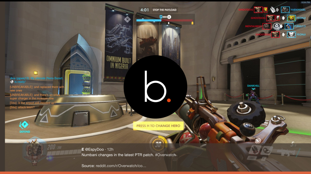 ‘Overwatch’ Numbani map gets some visual lore changes in the latest PTR patch