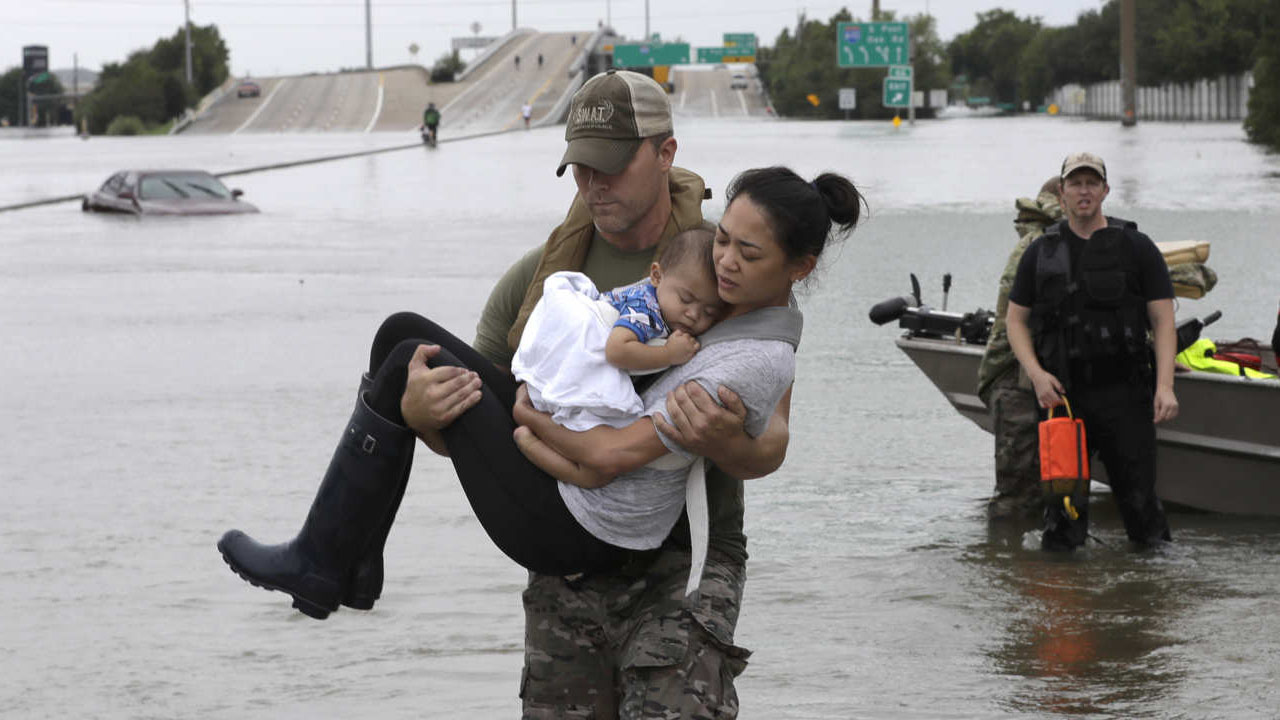 Houston reels from the aftermath of Harvey