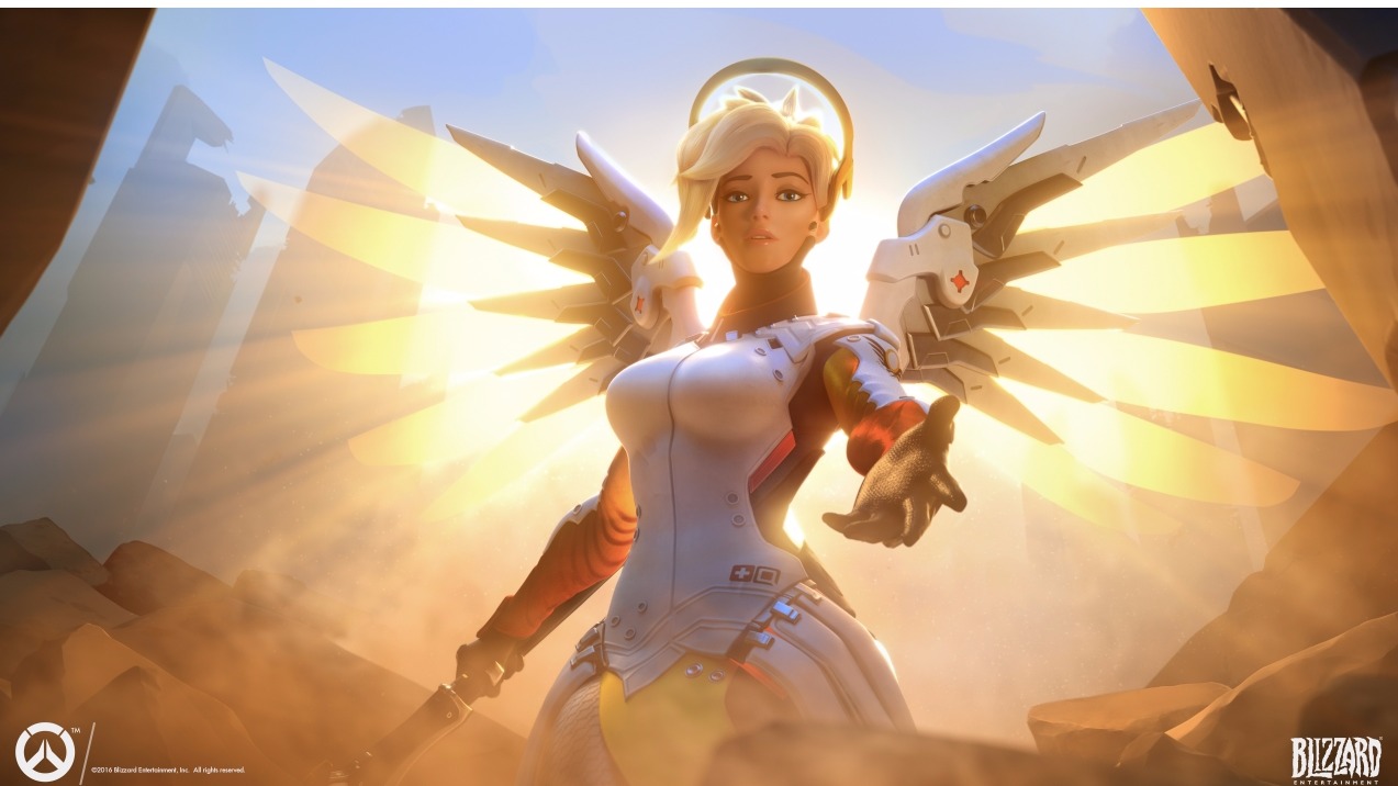 'Overwatch’ Mercy’s achievement has been changed