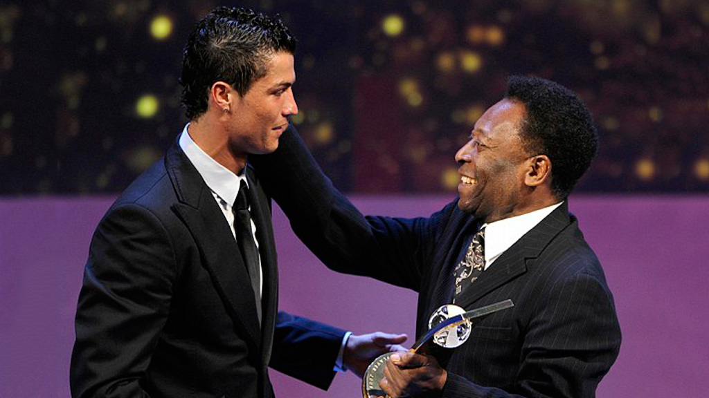 ¡El reto de Pelé que pondrá nervioso a Cristiano Ronaldo!