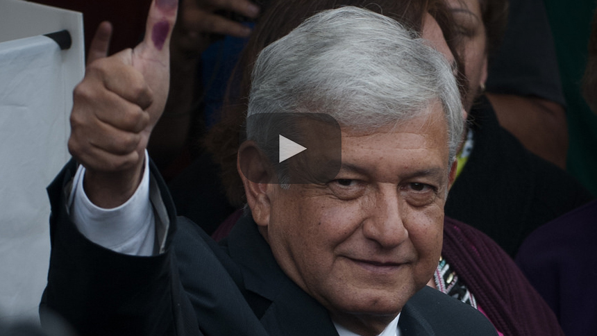 AMLO golpea al enemigo: 'Tenemos proyecto de nación, no contrato con el diablo'