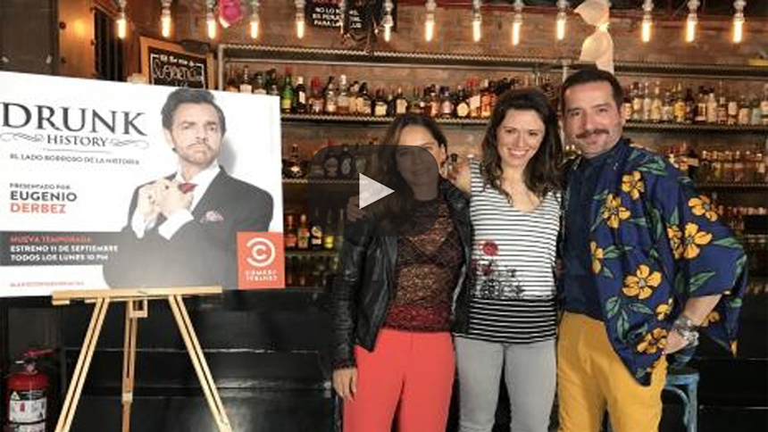 Drunk history estrena 3ª temporada por Comedy Central