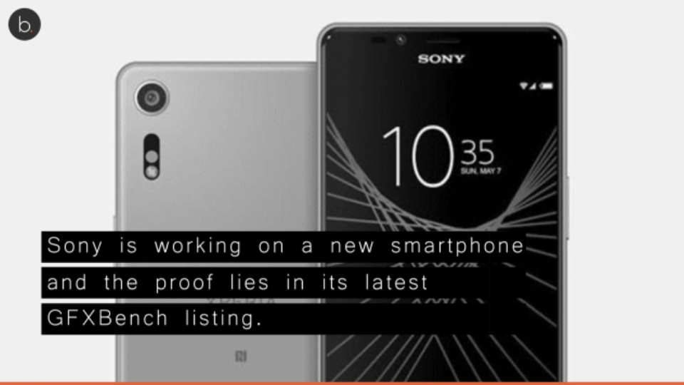 Sony’s unnamed device spotted online with a large 6-inch display.