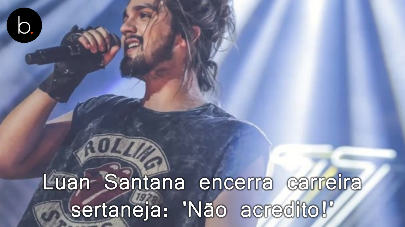 Luan Santana encerra carreira no sertanejo e fãs choram: 'Não acredito!'