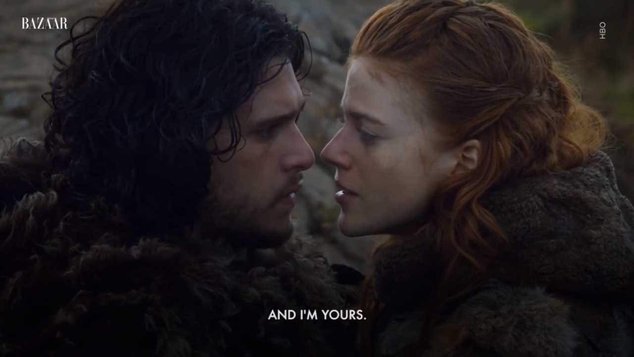 Real to Reel: Relationship of Kit Harington and Rose Leslie's