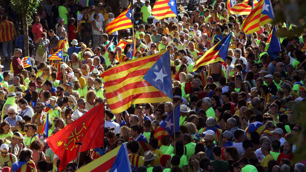 Cataluña, un lugar devastado de España