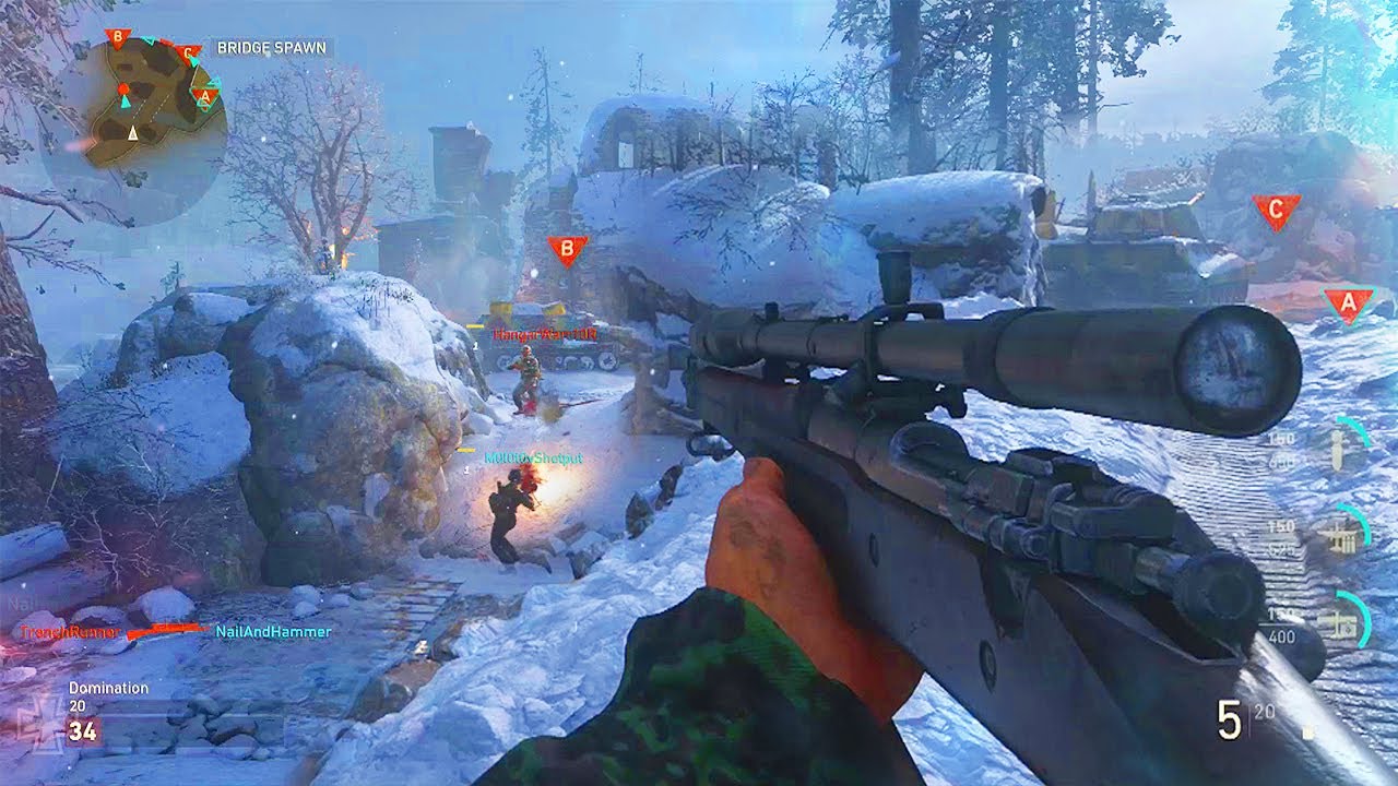 New 'Call of Duty: WW2' trailer.