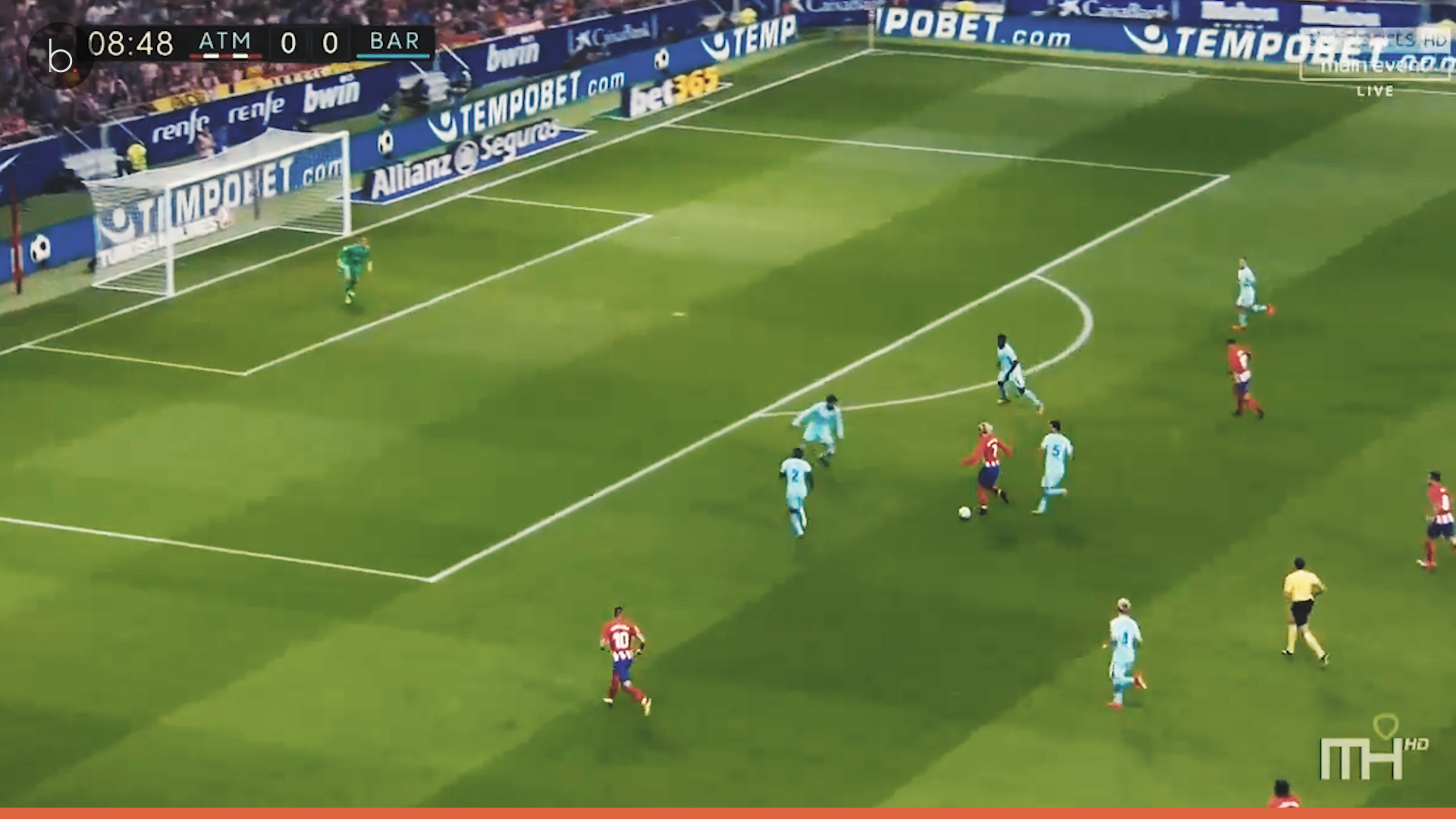 La conversación de Griezmann y Messi en el último partido de Liga