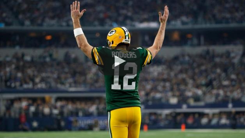 La mala suerte de Aaron Rodgers