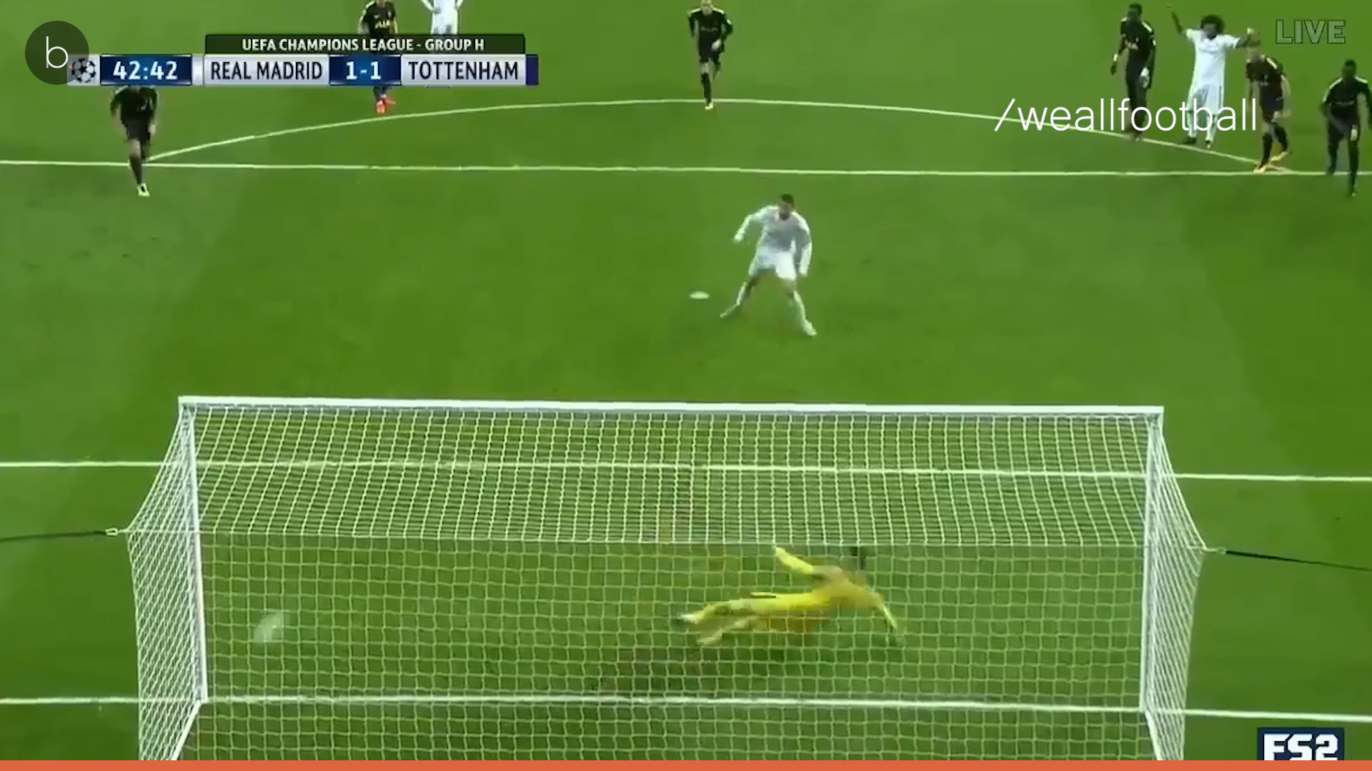 'Hurricane' en el Santiago Bernabéu