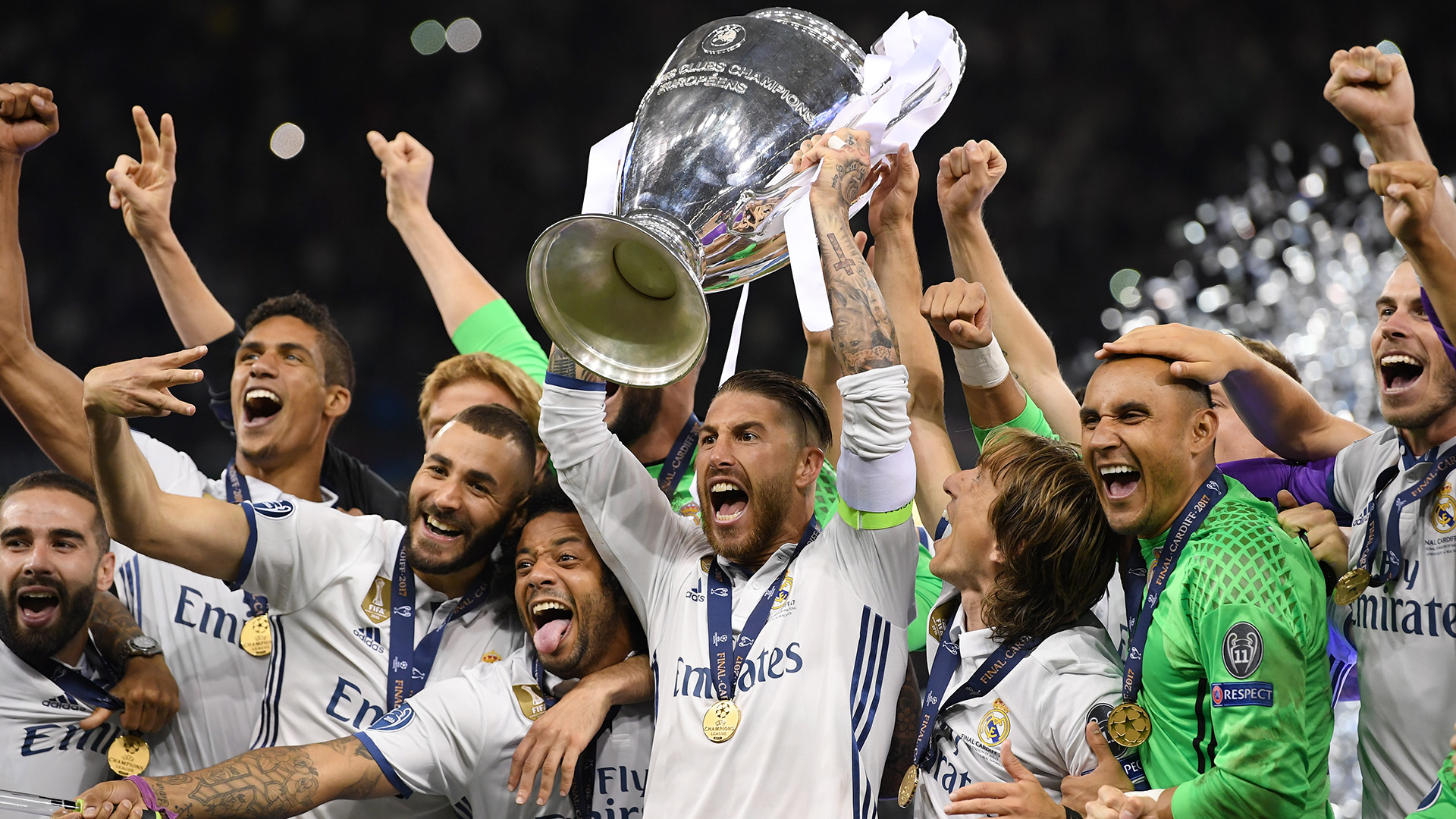 Real Madrid arrasa en los premios 'The best'