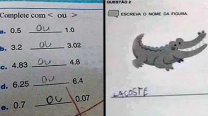 Assista: Confira os alunos que tiraram nota 0, mas mereciam 10 em criatividade