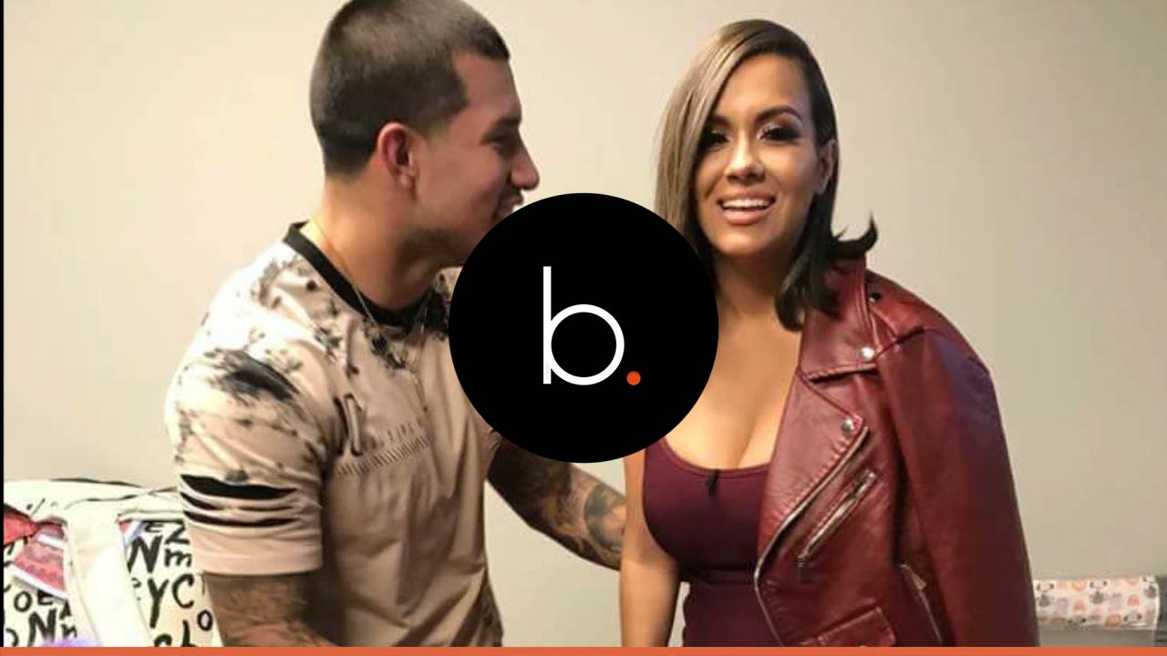 Javi Marroquin and Briana DeJesus are big happy family