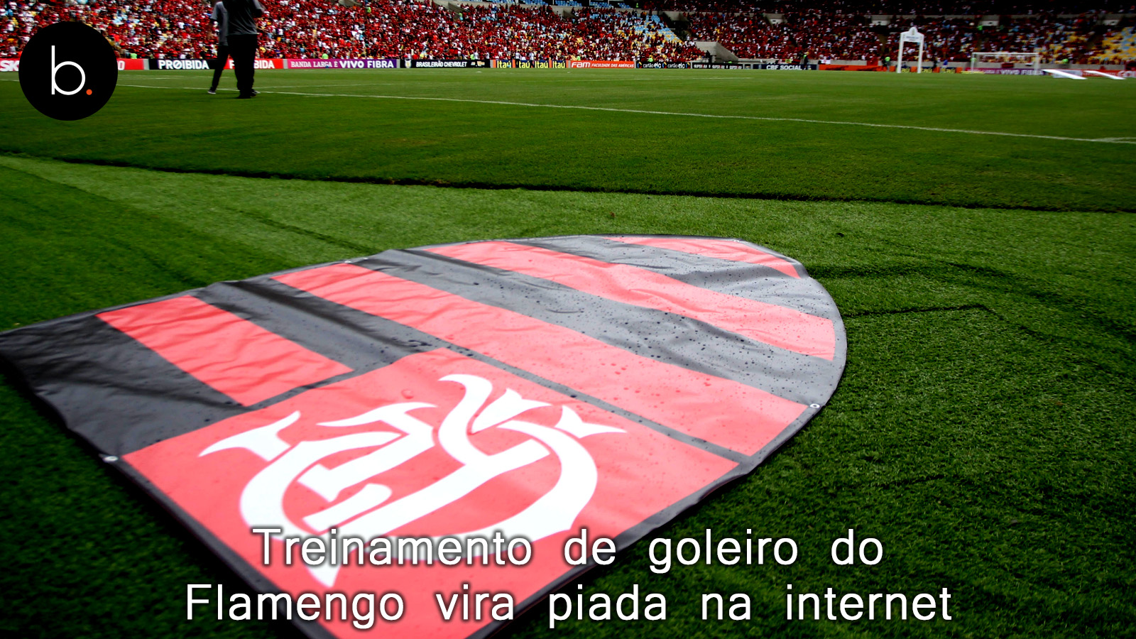 Treinamento de goleiro do Flamengo vira piada na internet
