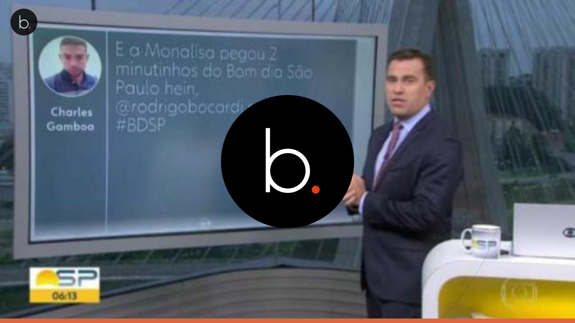 Vídeo: Rodrigo Bocardi faz comentário indevido sobre colega jornalista