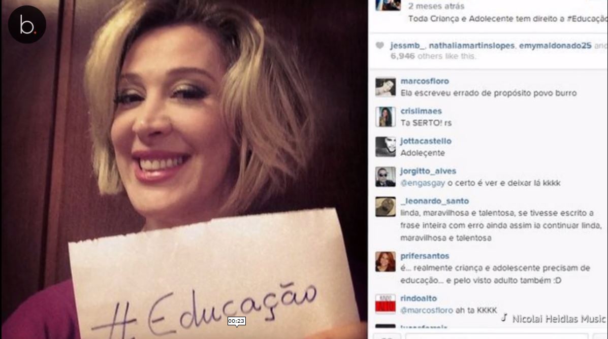 Assista: Veja algumas das maiores gafes cometidas por celebridades nas redes soc