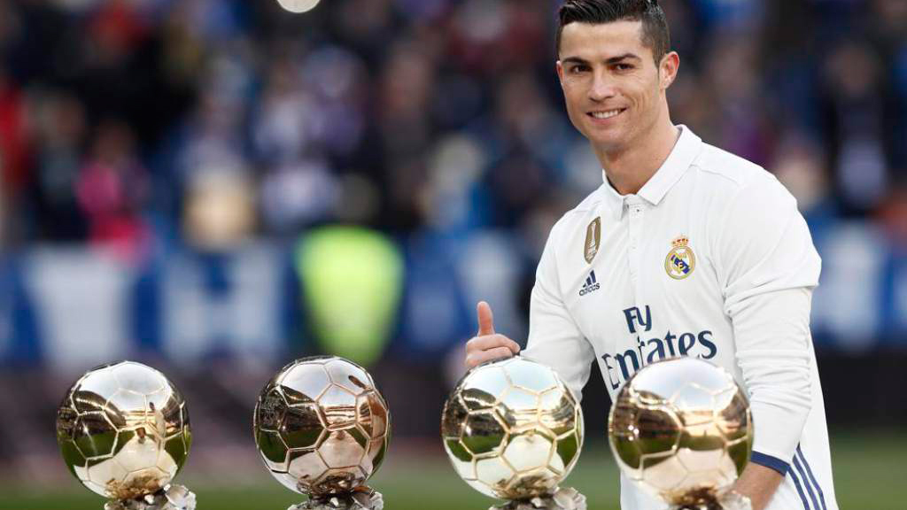 VIDEO: Cristiano recibirá hoy su quinto Balón de Oro