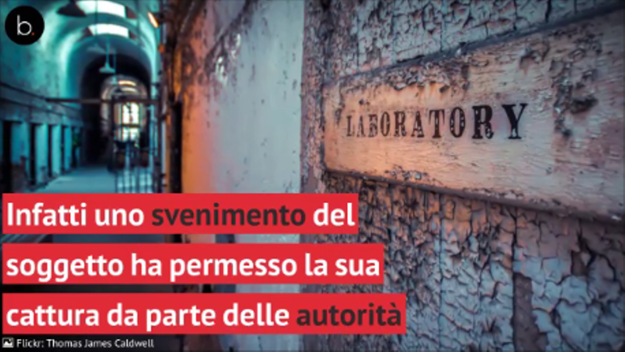 Lo stato psichico di Igor il russo al momento dell'arresto