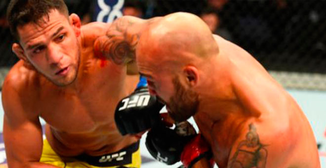 Rafael dos Anjos domina a Lawler y se pone como candidato al cetro welter