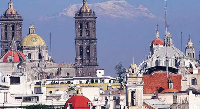 Puebla de los Ángeles, puerta de las Américas