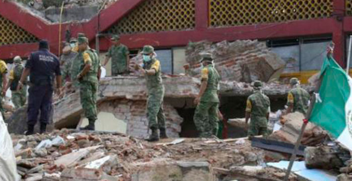 Temblor sacude a México en plena Navidad