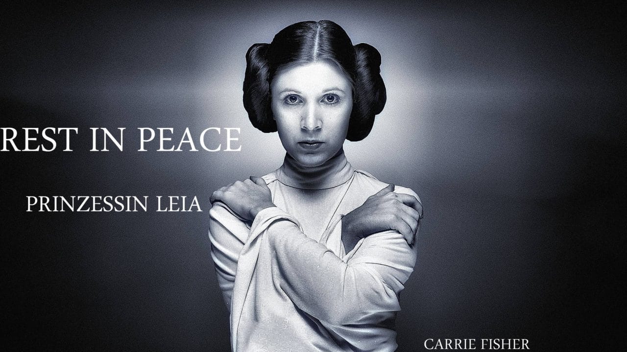 Carrie Fisher siempre sera recordada como la princesa