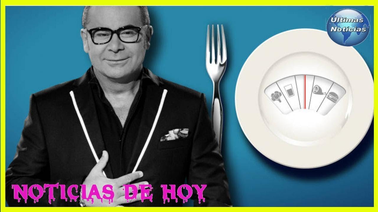 Jorge Javier Vázquez comienza dieta
