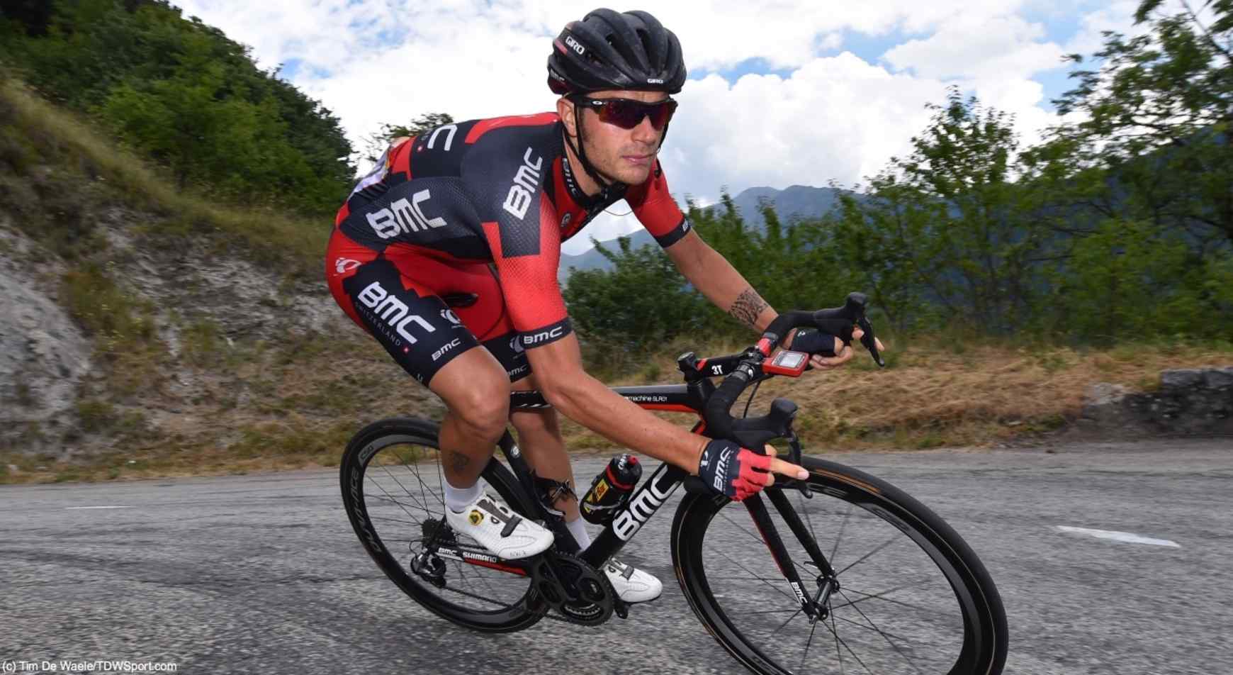 Ciclismo, Damiano Caruso: 'Nada se puede hacer contra el cielo'