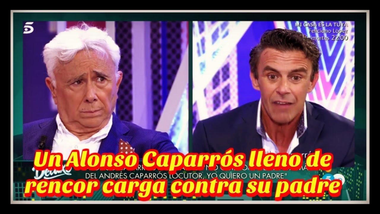 Duras declaraciones acerca de su padre da Alonso Caparrós