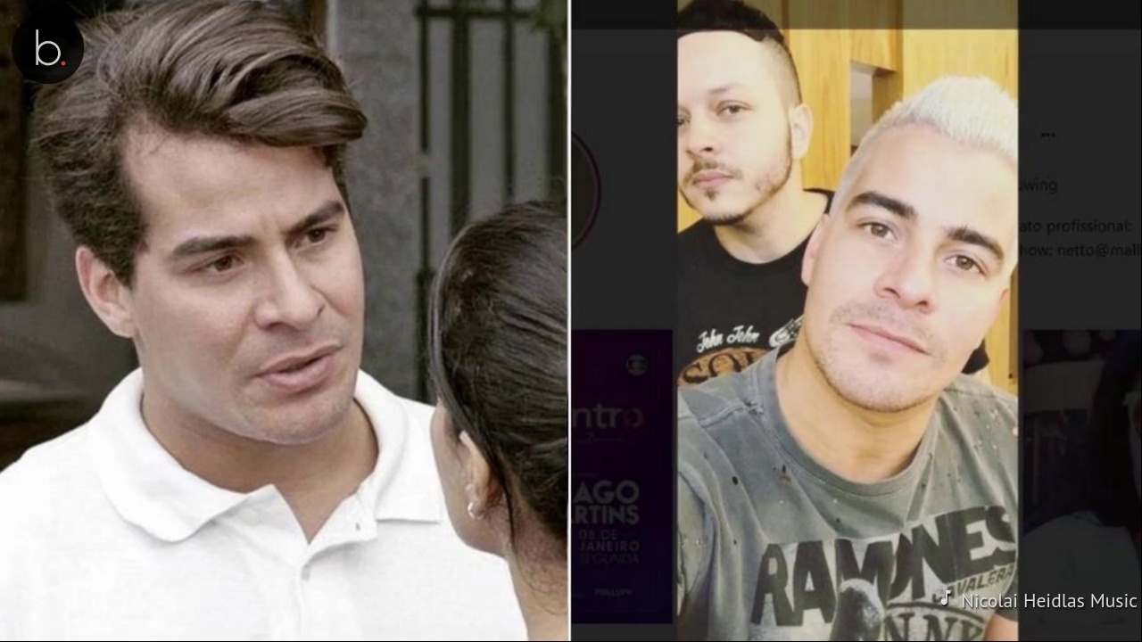 Assista: Após fim de novela, ator muda drasticamente seu visual