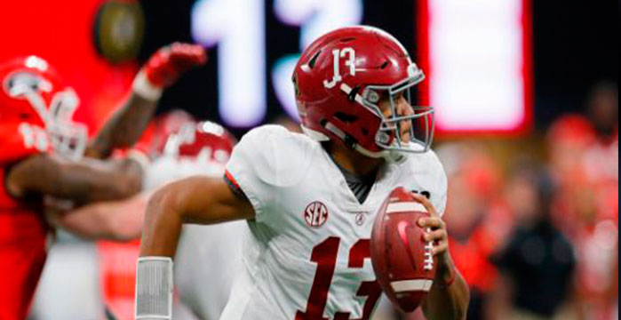 Tua Tagovailoa fue el héroe inesperado del triunfo en OT de Bama vs Georgia