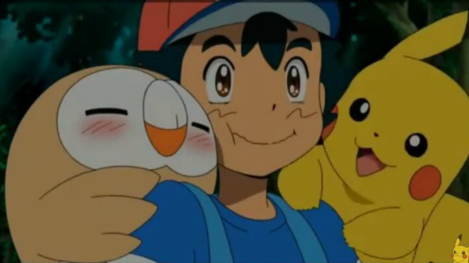 `Rowlet´ este Pokemón es atrapado por Ash en Alola