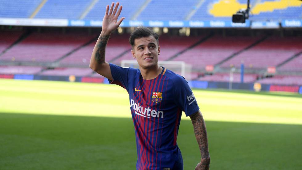 Coutinho llegó y ya entró en 'confusión' con la estrella del Barça