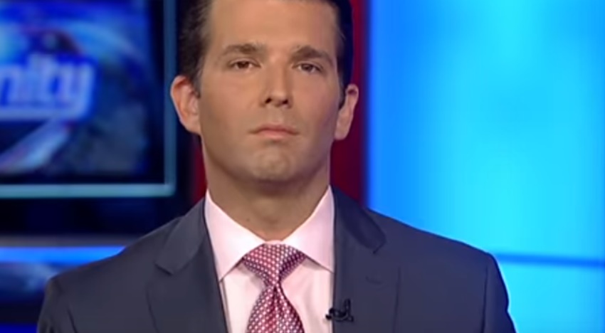 Donald Trump Jr lashes out at liberal media after clean bill of health