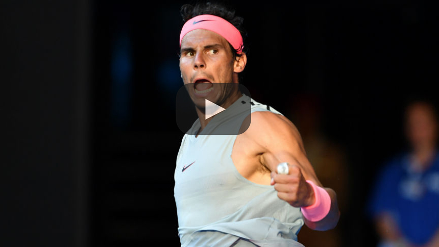 Abierto de Australia: Rafael Nadal vence a Diego Schwartzman