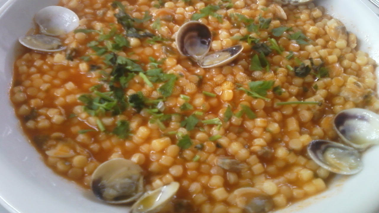 Come preparare la fregola con le arselle