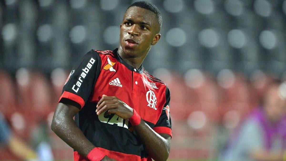 Vinicius Jr del Real Madrid quiere desarrollar más en Flamengo