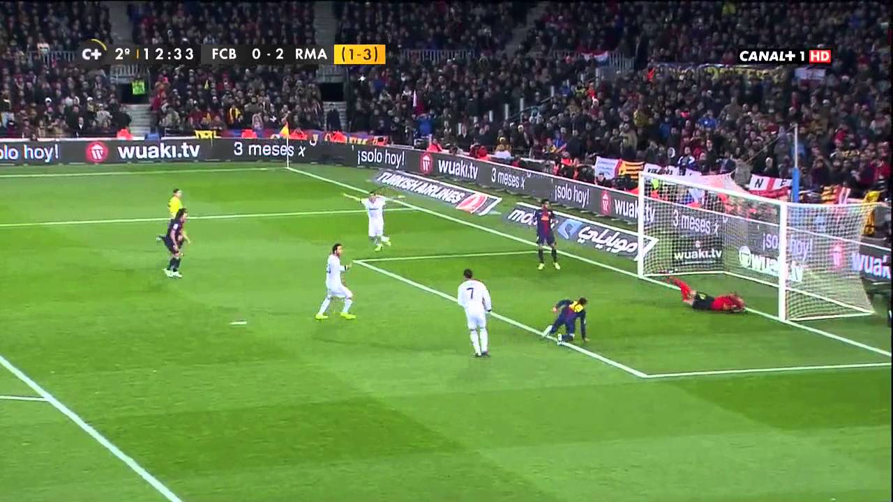 La tensión en el partido del Real Madrid y el Valencia C.F