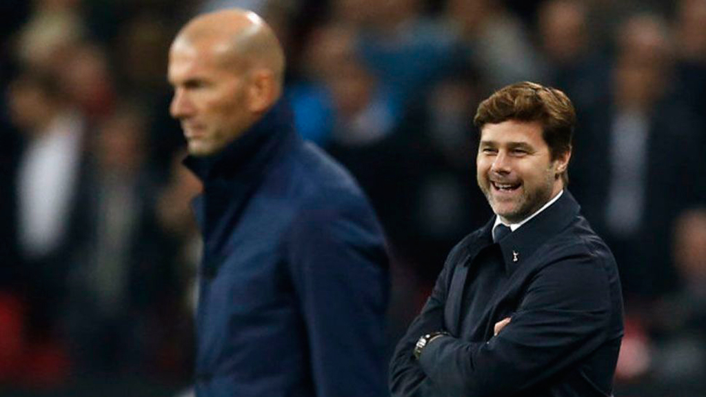 VIDEO: ¡Nuevo entrenador calienta para saltar en el Bernabéu!