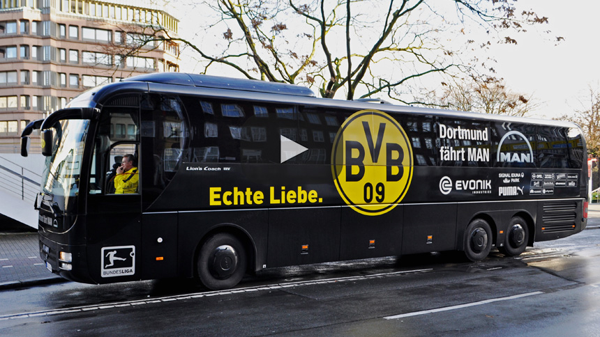 Ataque a autobús del Borussia Dortmund: el futbolista Bartra