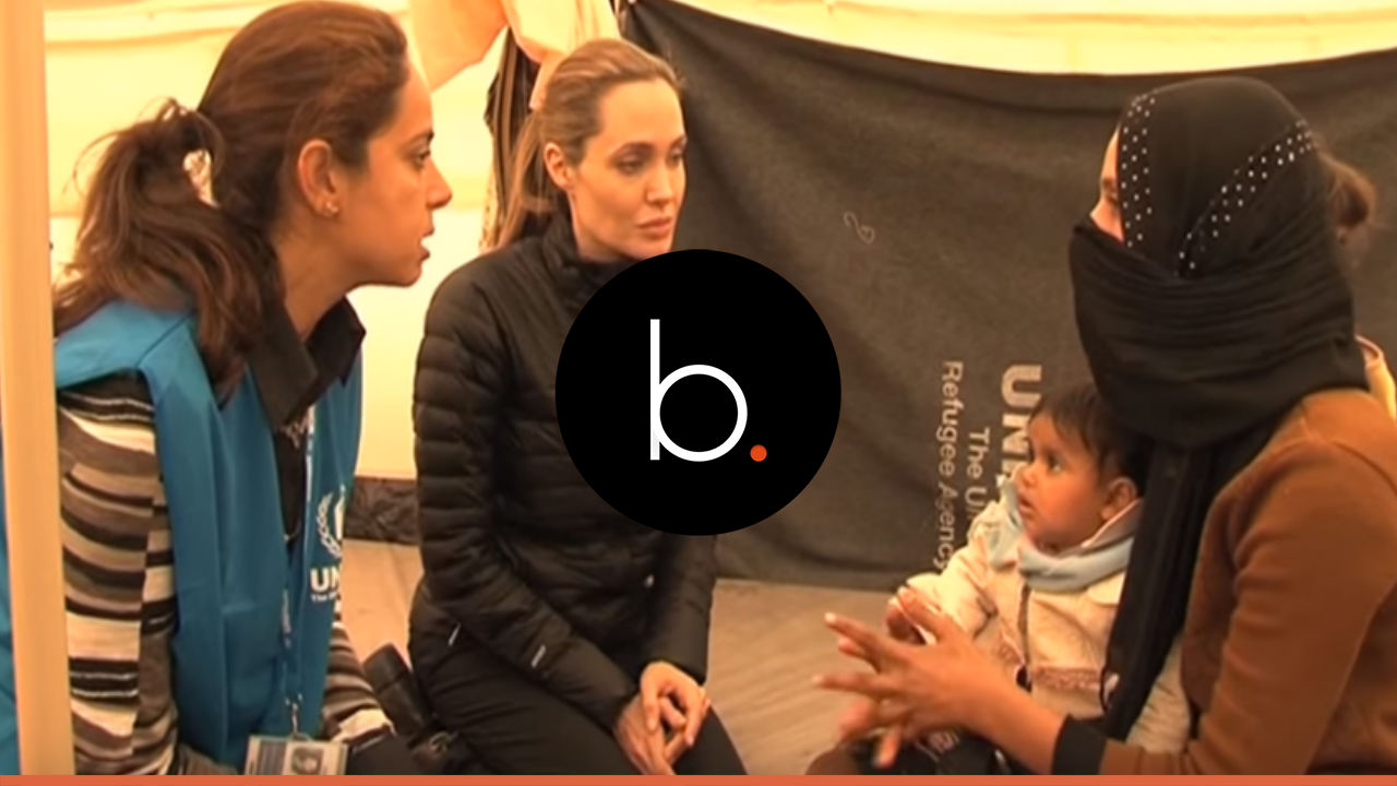 Angelina Jolie visits Syrian refugee camp in Jordan, says it's heartbreaking