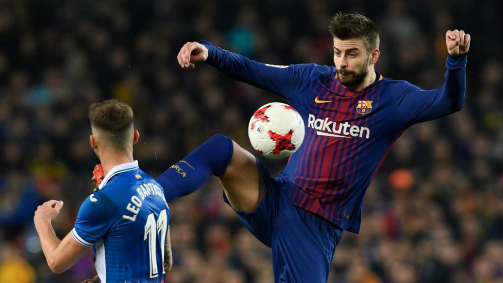 Piqué calla los cantos luego de que el Espanyol casi recorta las alas del Barça