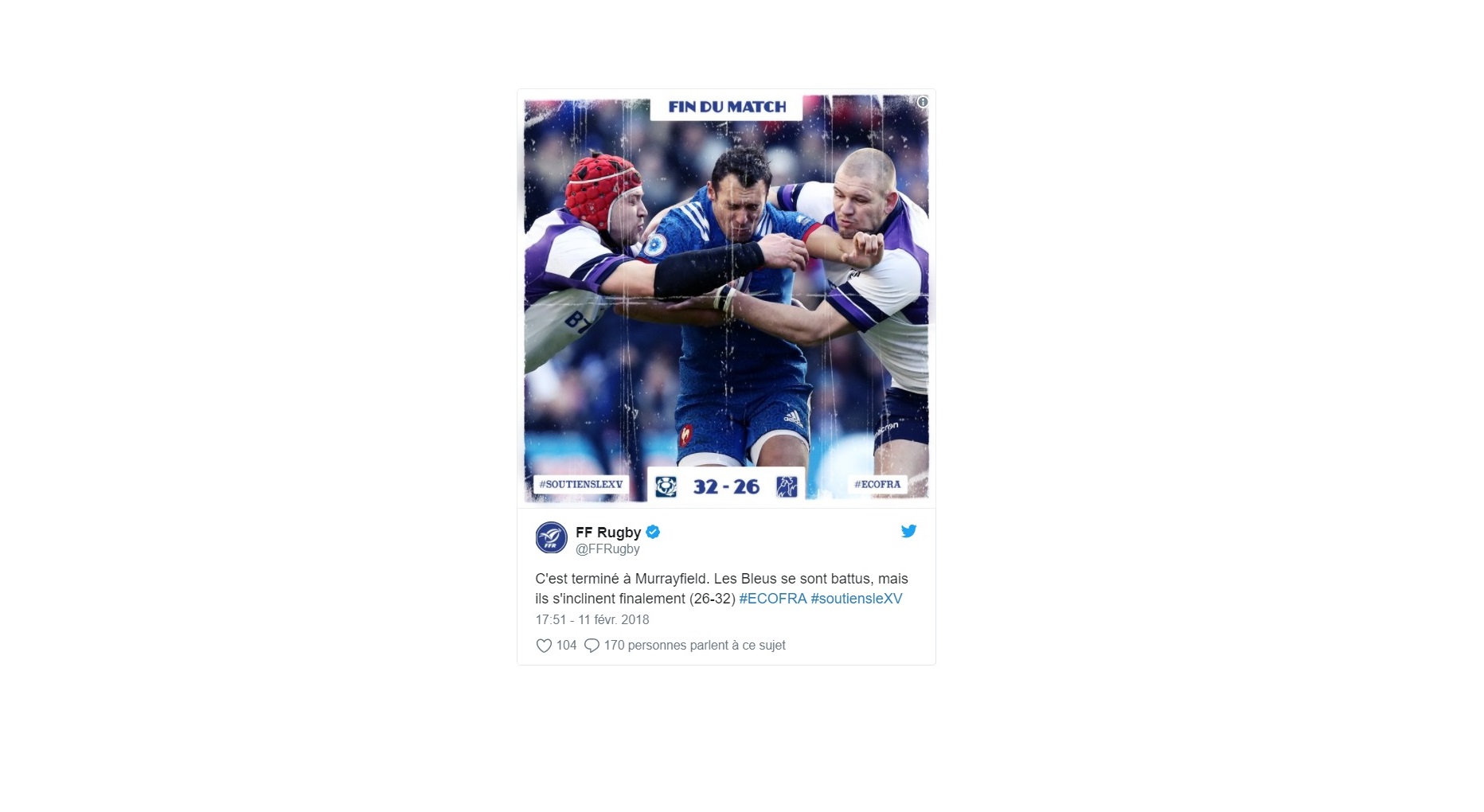 Tournoi des 6 Nations : Deuxième défaite pour les Bleus