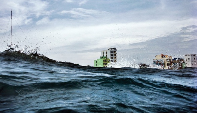 Sea level rise due to global warming is very much real
