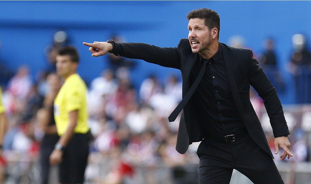 Simeone satisfecho con el regreso del Atlético de Madrid