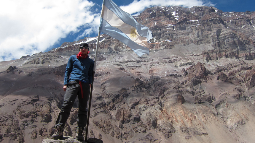 ¡Caminó conmigo en el Everest, y luego desapareció!